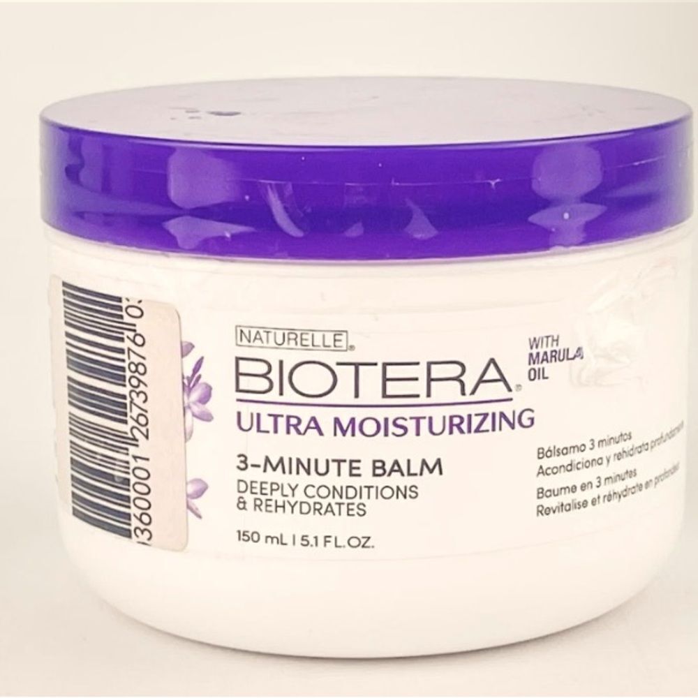 🛍️ Naturelle Biotera Ultra Moisturizing 3 minute Balm Deep Conditioner 💥
